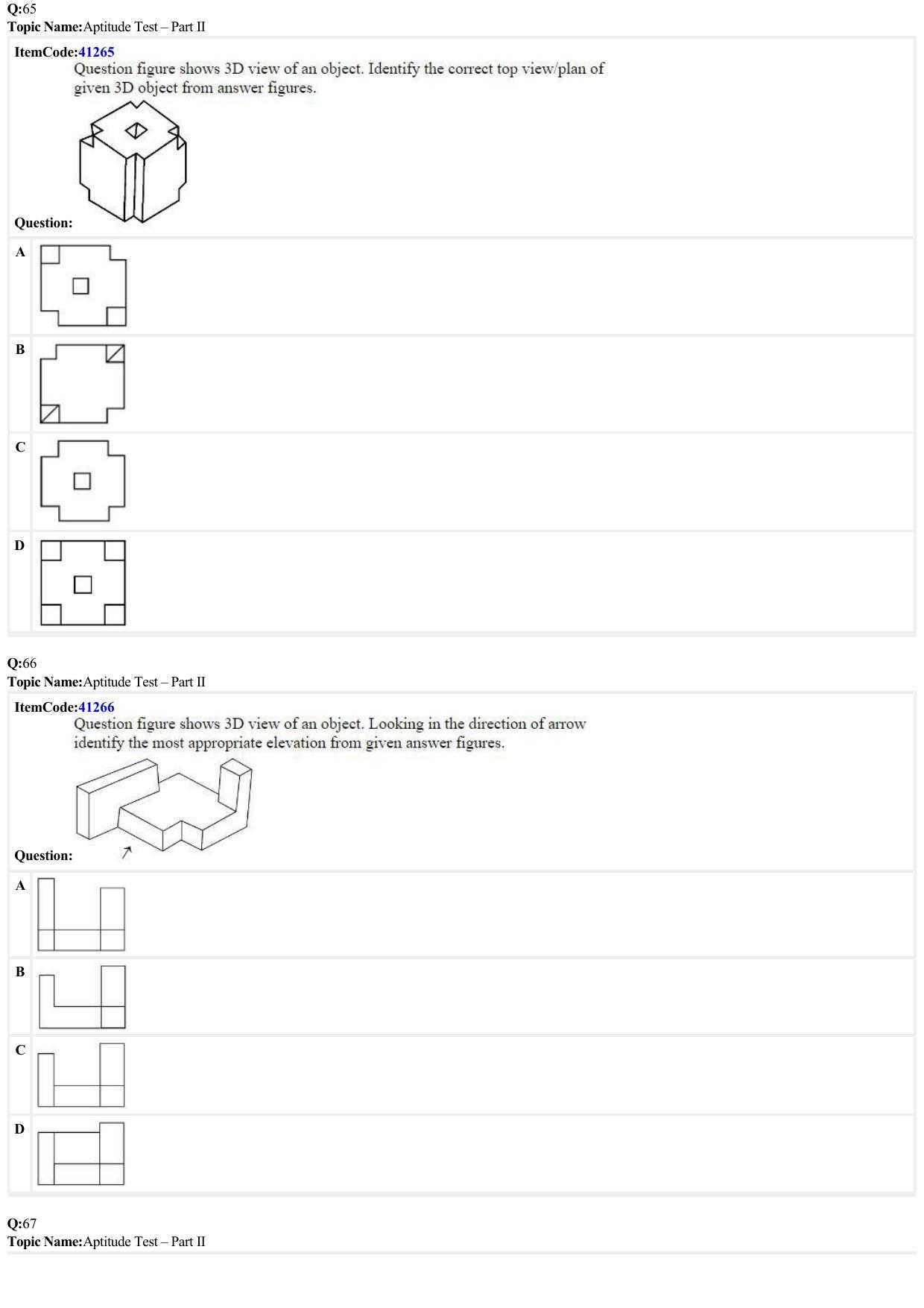 JEE Mains 2022: B Arch & B Planning English (Shift 2) 23-06-2022 Question Paper - Page 18