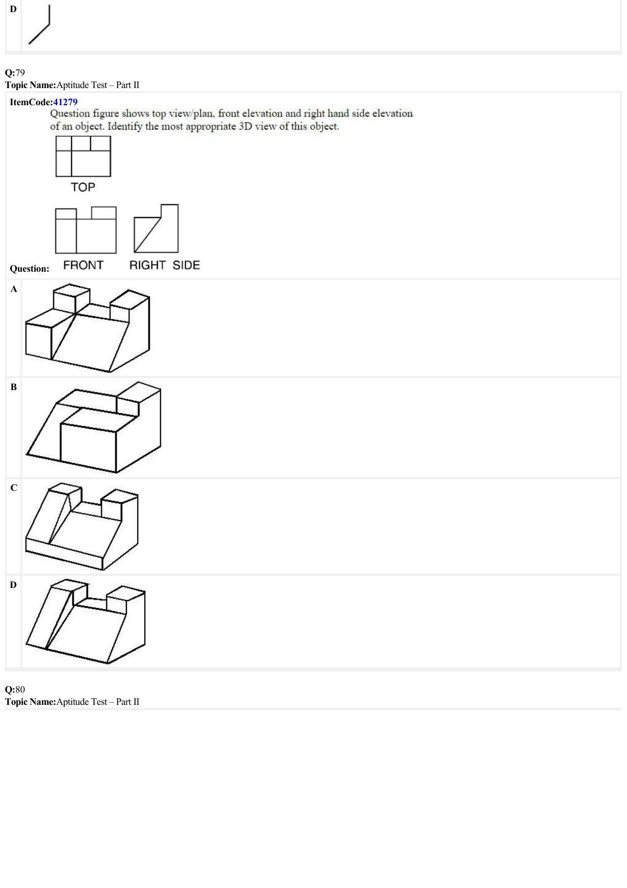 JEE Mains 2022: B Arch & B Planning English (Shift 2) 23-06-2022 Question Paper - Page 25