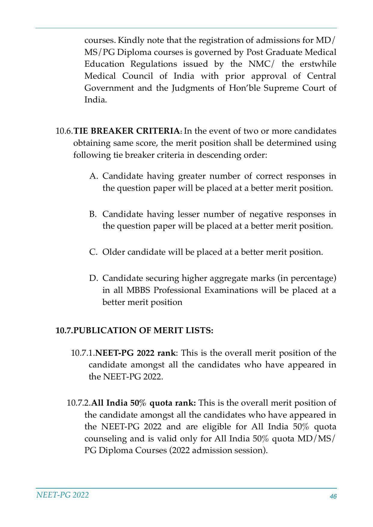 NEET-PG Exam 2022 - Page 46