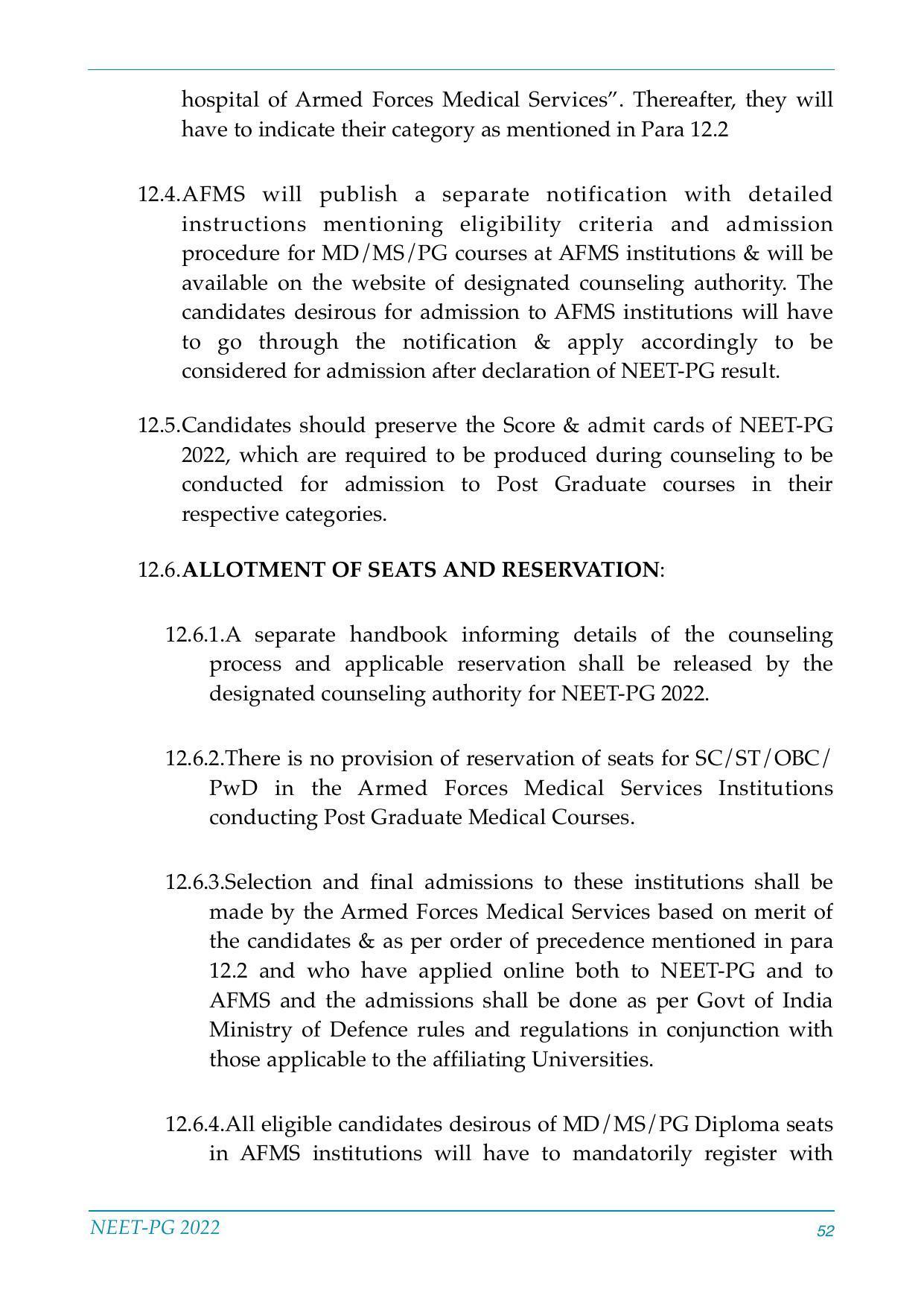 NEET-PG Exam 2022 - Page 52