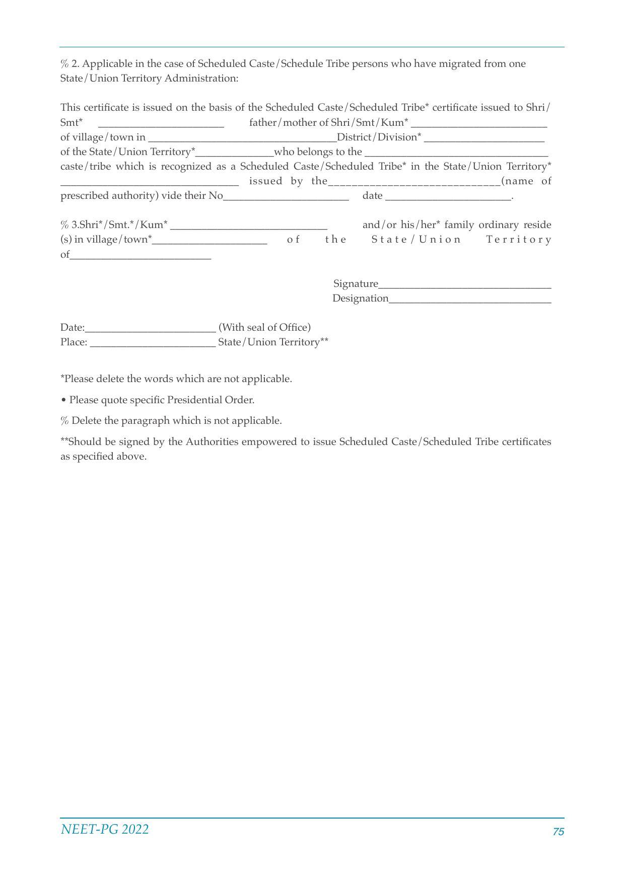 NEET-PG Exam 2022 - Page 75