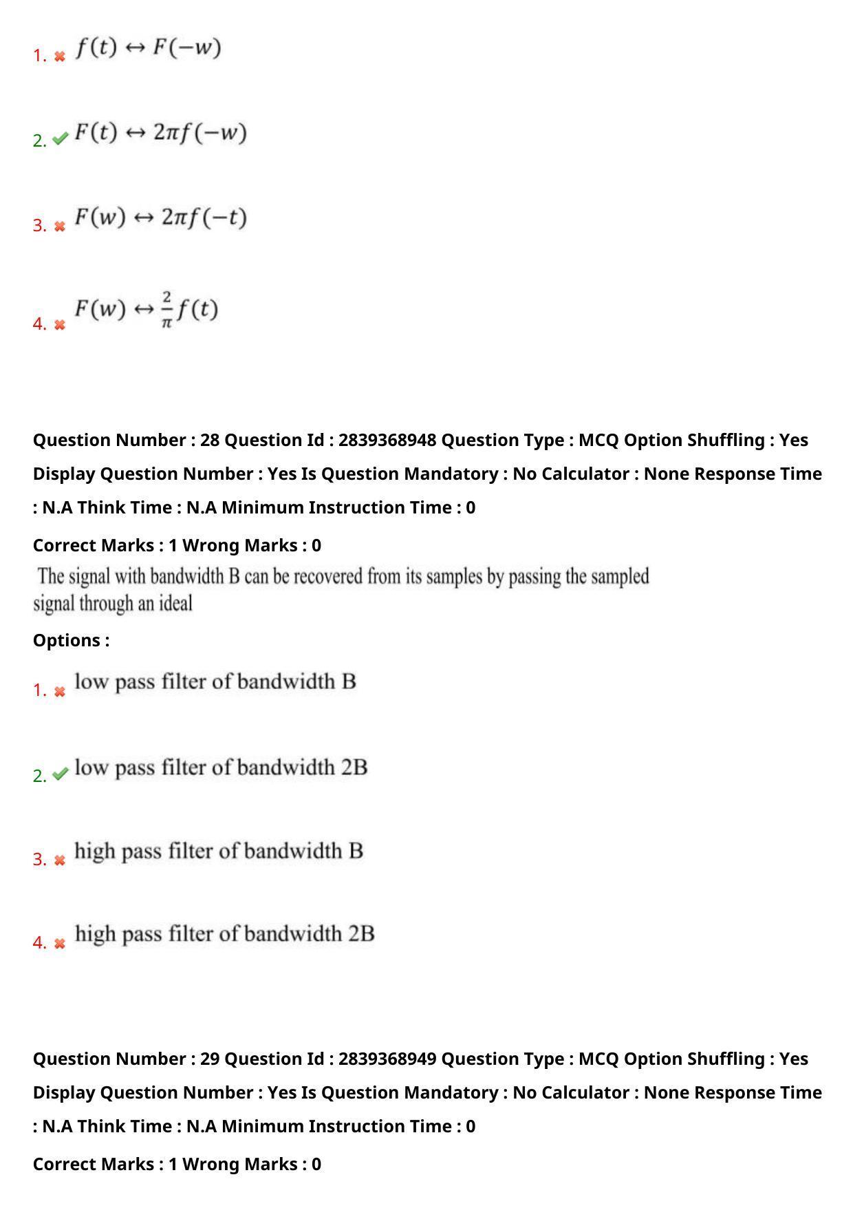 TS PGECET 2023: EC - ELECTRONICS & COMMUNICATION ENGINEERING Question Papers - Page 20