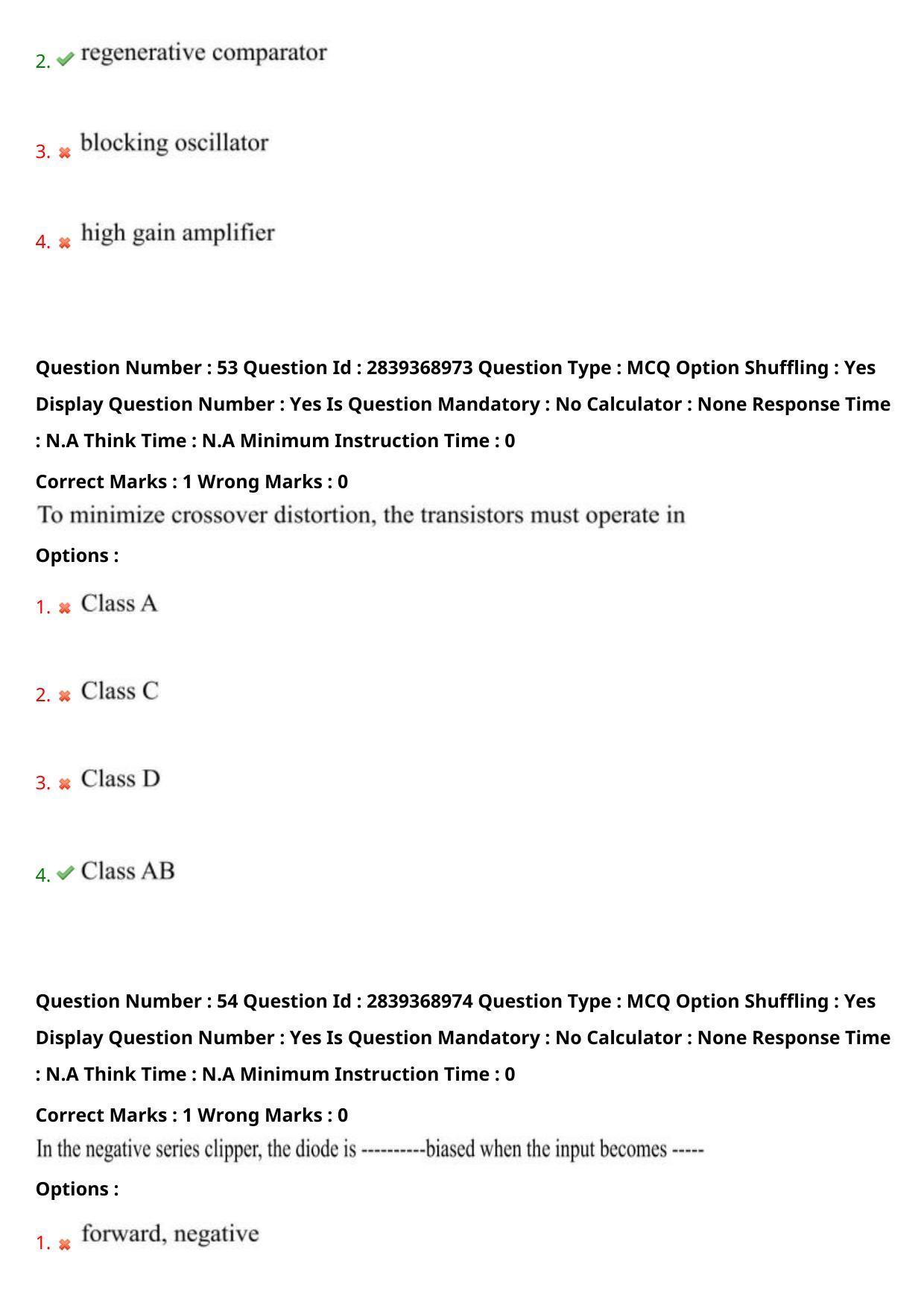 TS PGECET 2023: EC - ELECTRONICS & COMMUNICATION ENGINEERING Question Papers - Page 34