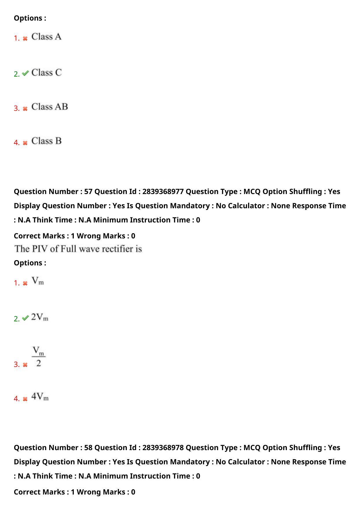 TS PGECET 2023: EC - ELECTRONICS & COMMUNICATION ENGINEERING Question Papers - Page 36