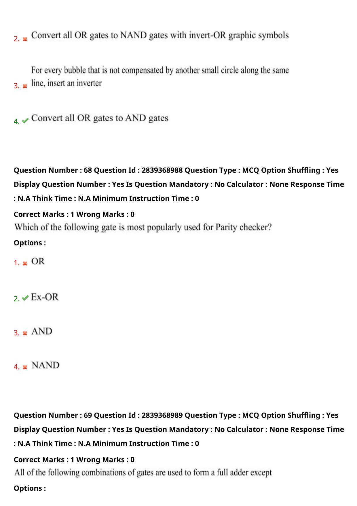 TS PGECET 2023: EC - ELECTRONICS & COMMUNICATION ENGINEERING Question Papers - Page 42
