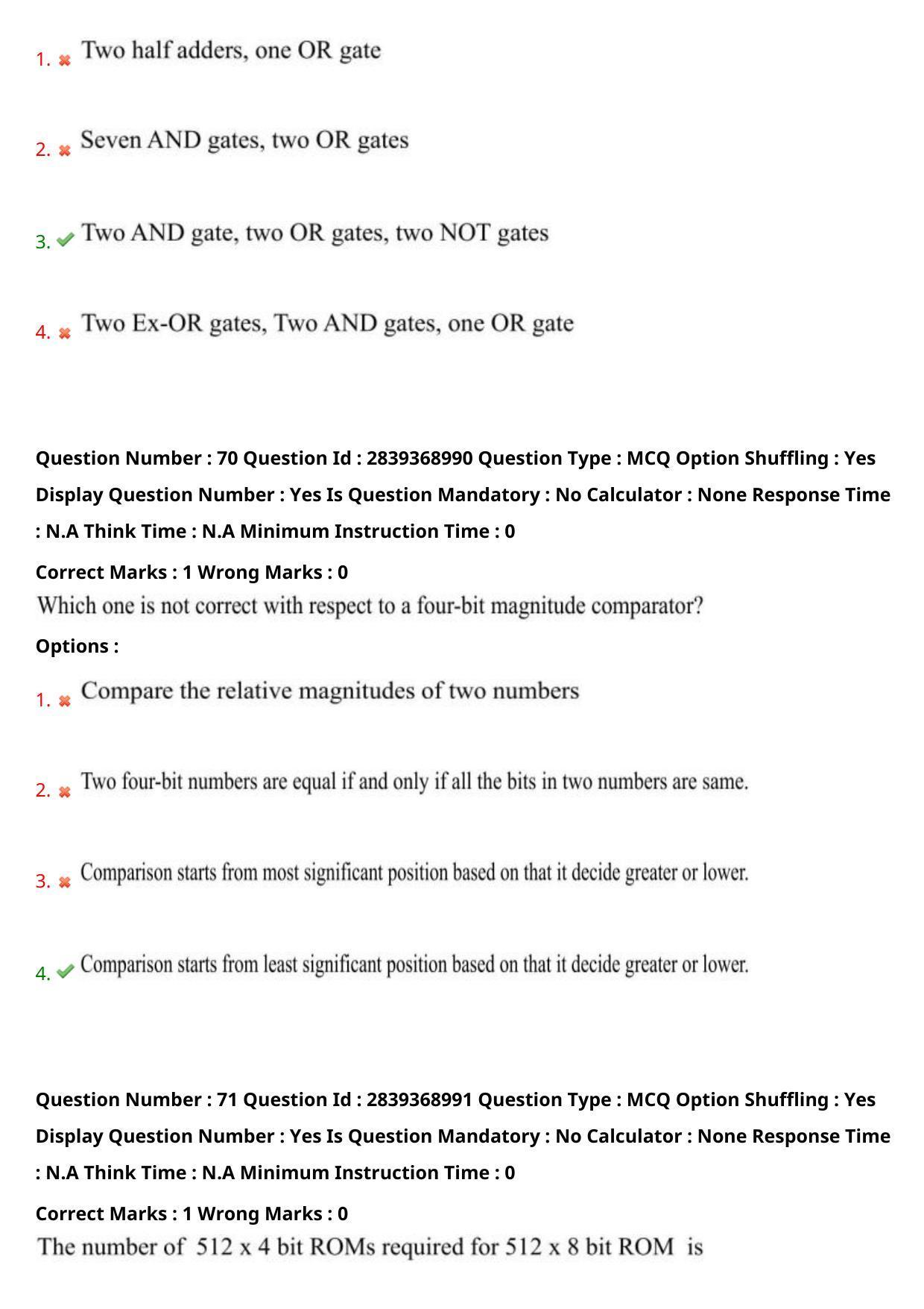 TS PGECET 2023: EC - ELECTRONICS & COMMUNICATION ENGINEERING Question Papers - Page 43