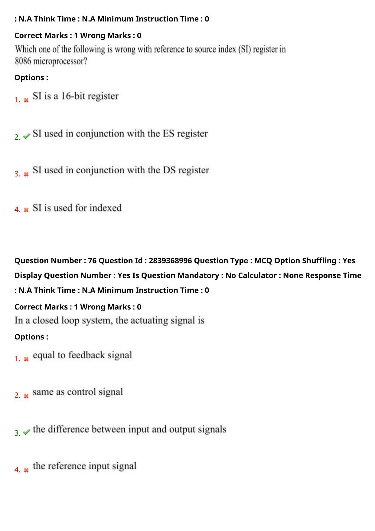 TS PGECET 2023: EC - ELECTRONICS & COMMUNICATION ENGINEERING Question Papers - Page 46