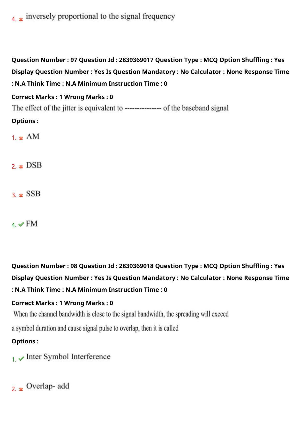TS PGECET 2023: EC - ELECTRONICS & COMMUNICATION ENGINEERING Question Papers - Page 58