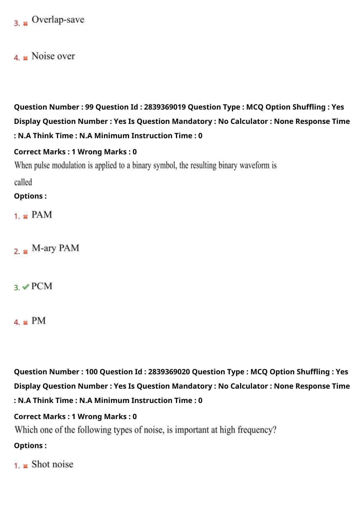TS PGECET 2023: EC - ELECTRONICS & COMMUNICATION ENGINEERING Question Papers - Page 59