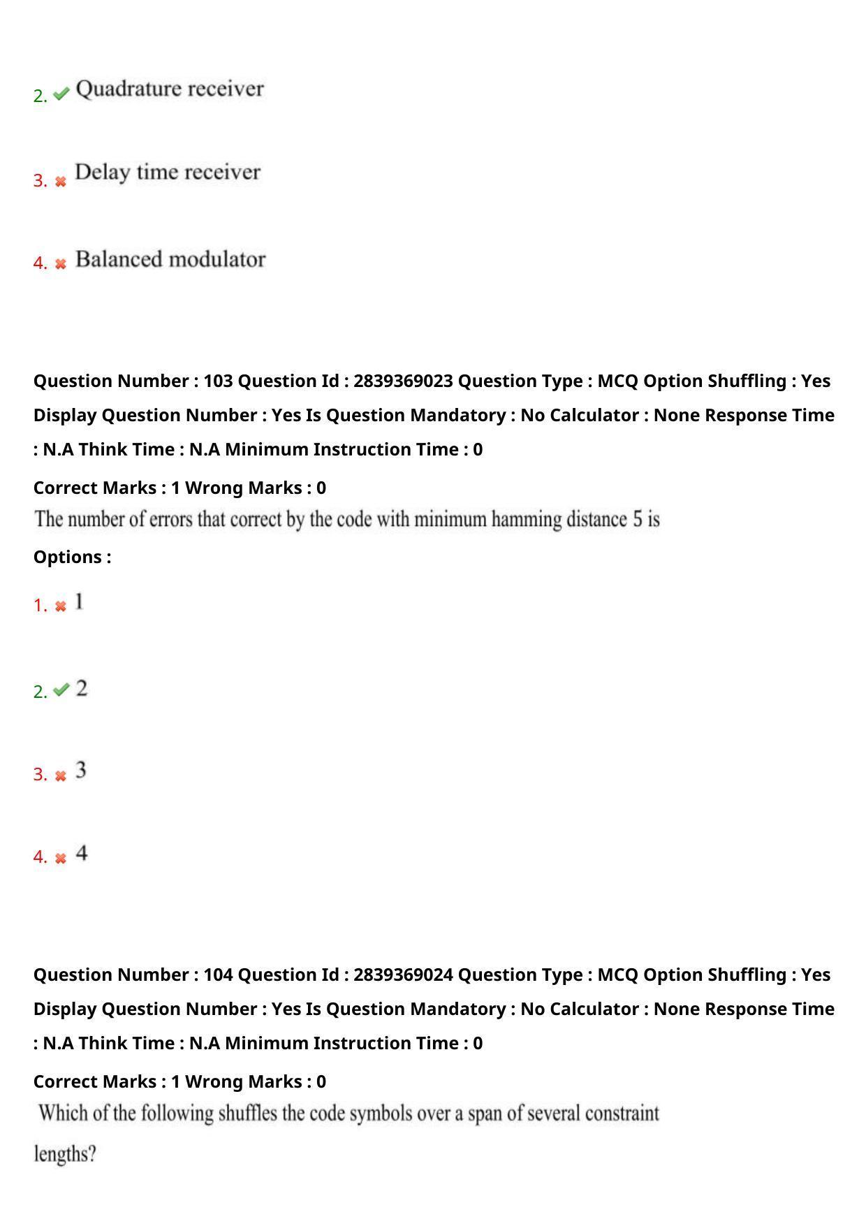 TS PGECET 2023: EC - ELECTRONICS & COMMUNICATION ENGINEERING Question Papers - Page 61