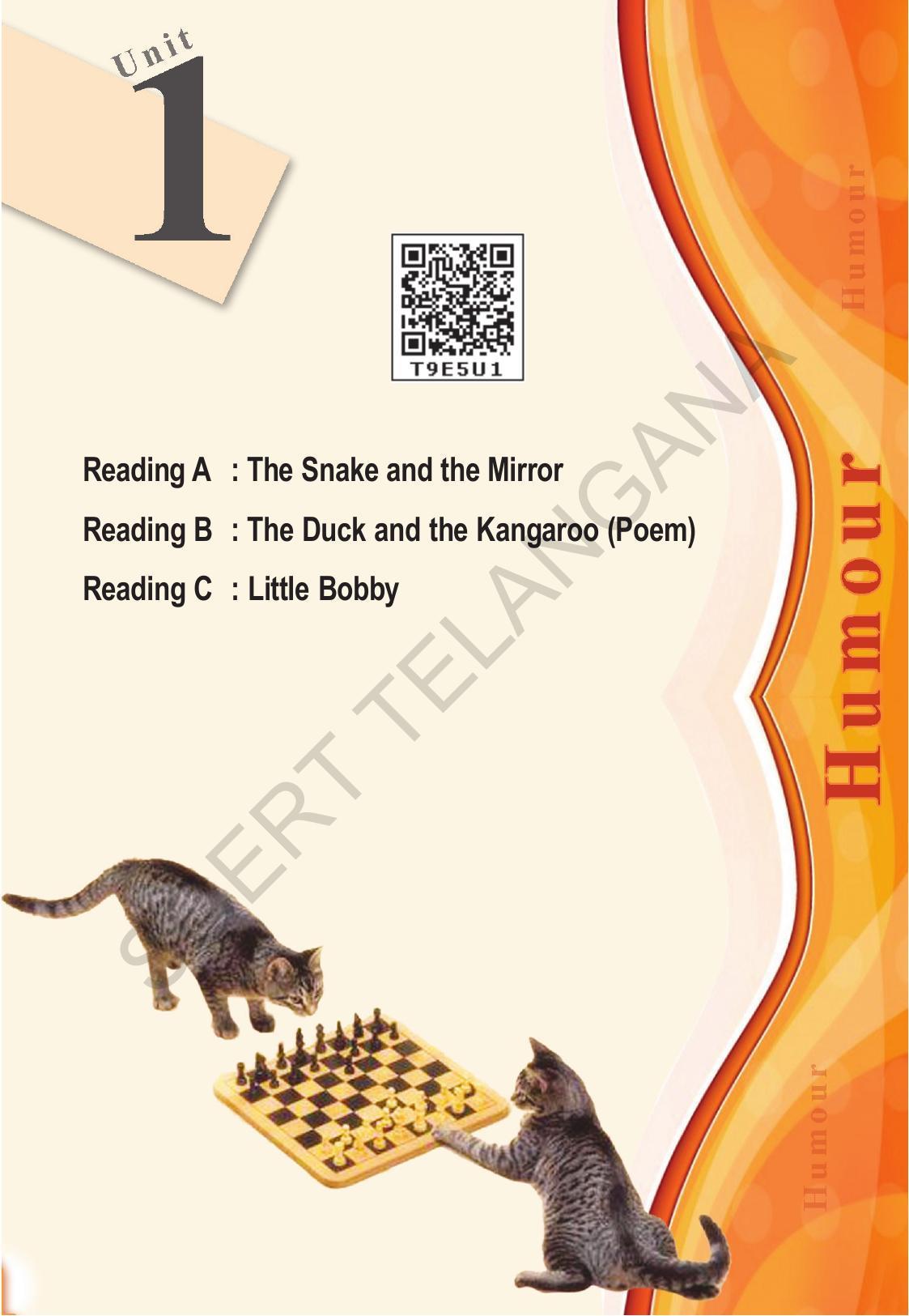 TS SCERT Class 9 English (English Medium) Text Book - Page 11