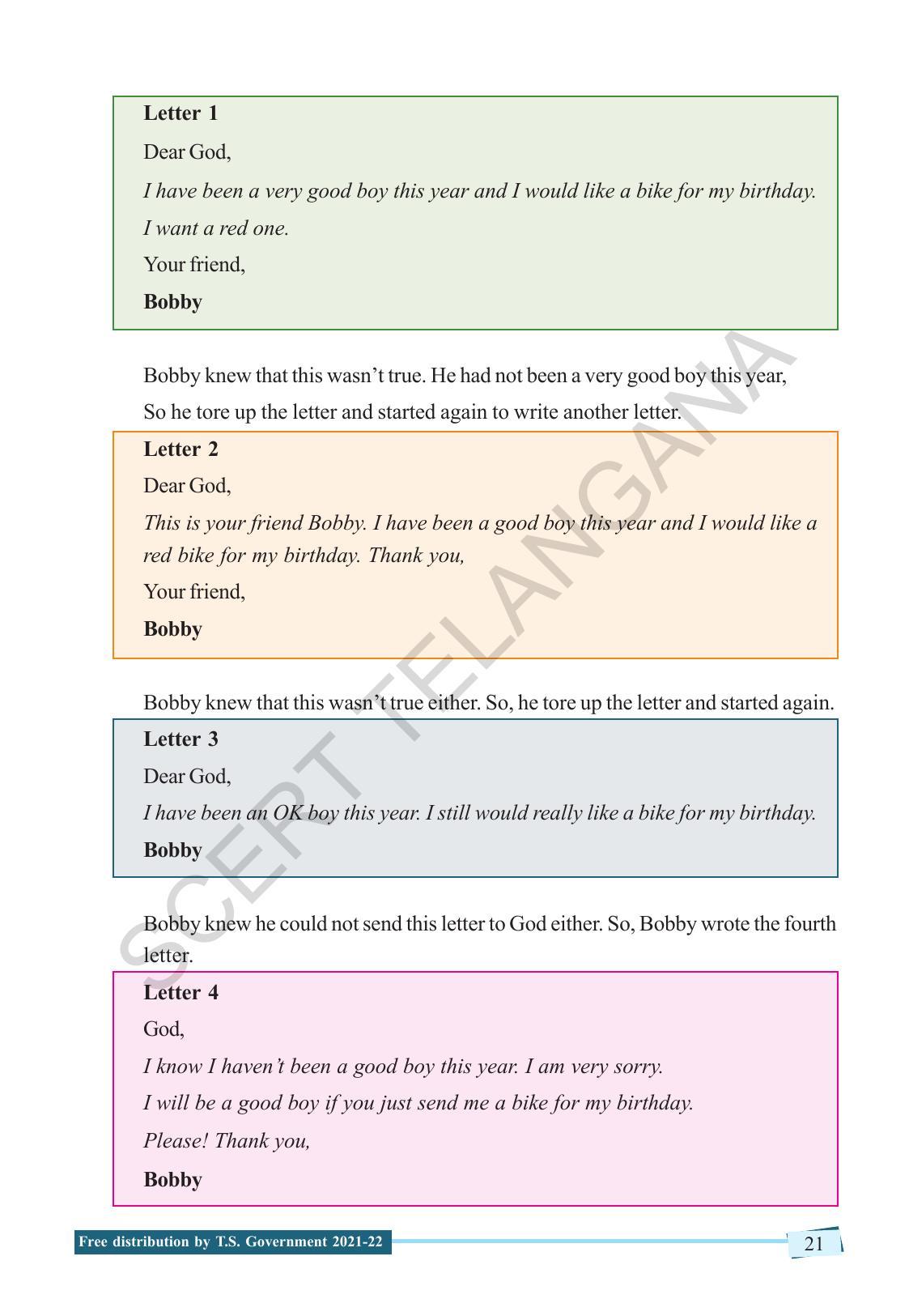 TS SCERT Class 9 English (English Medium) Text Book - Page 31