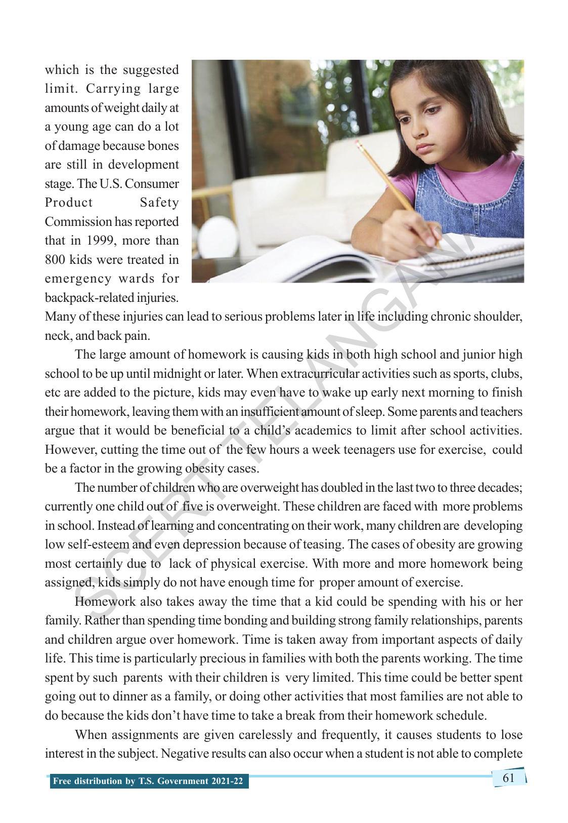 TS SCERT Class 9 English (English Medium) Text Book - Page 71