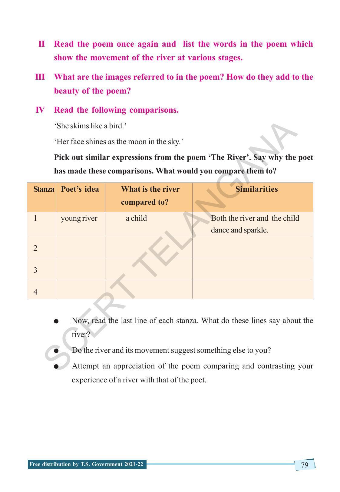 TS SCERT Class 9 English (English Medium) Text Book - Page 89