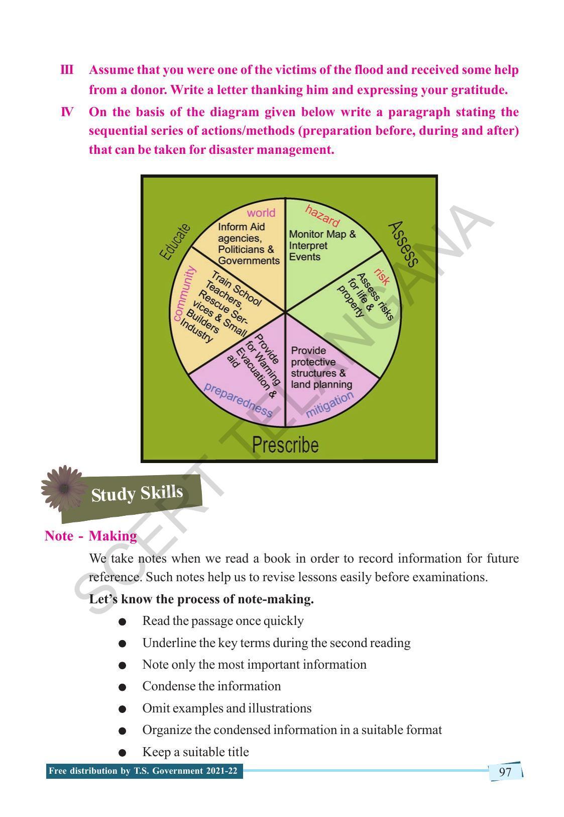 TS SCERT Class 9 English (English Medium) Text Book - Page 107