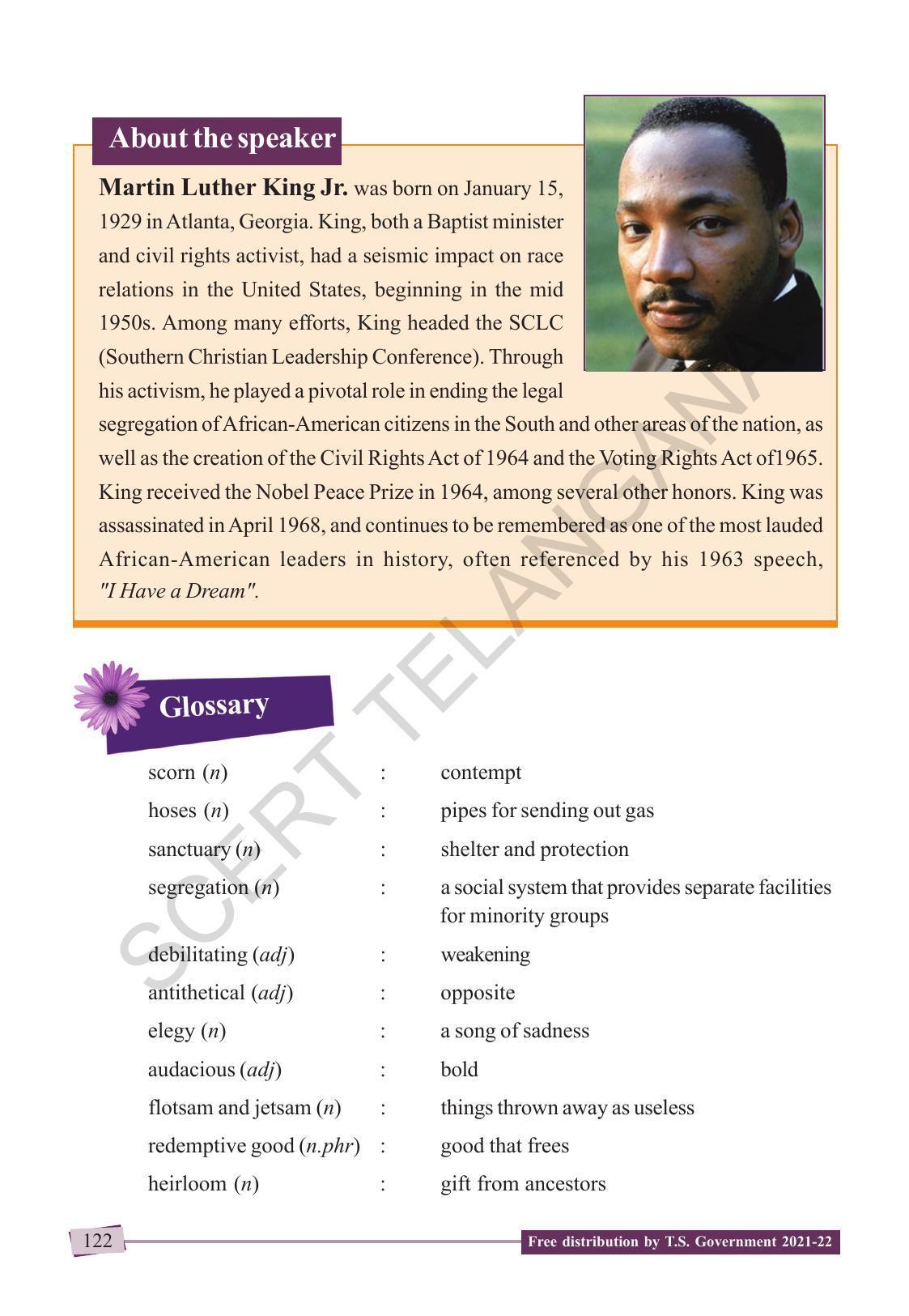 TS SCERT Class 9 English (English Medium) Text Book - Page 132
