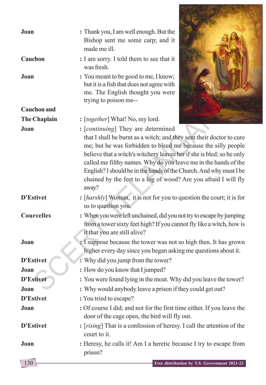 TS SCERT Class 9 English (English Medium) Text Book - Page 140