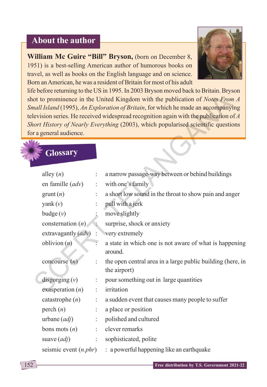 TS SCERT Class 9 English (English Medium) Text Book - Page 162