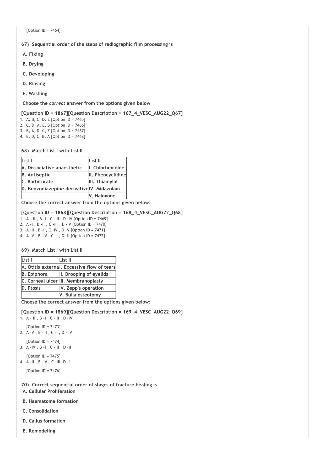 ICAR AIEEA PG 2022 VETERINARY SCIENCE Question Paper - Page 14
