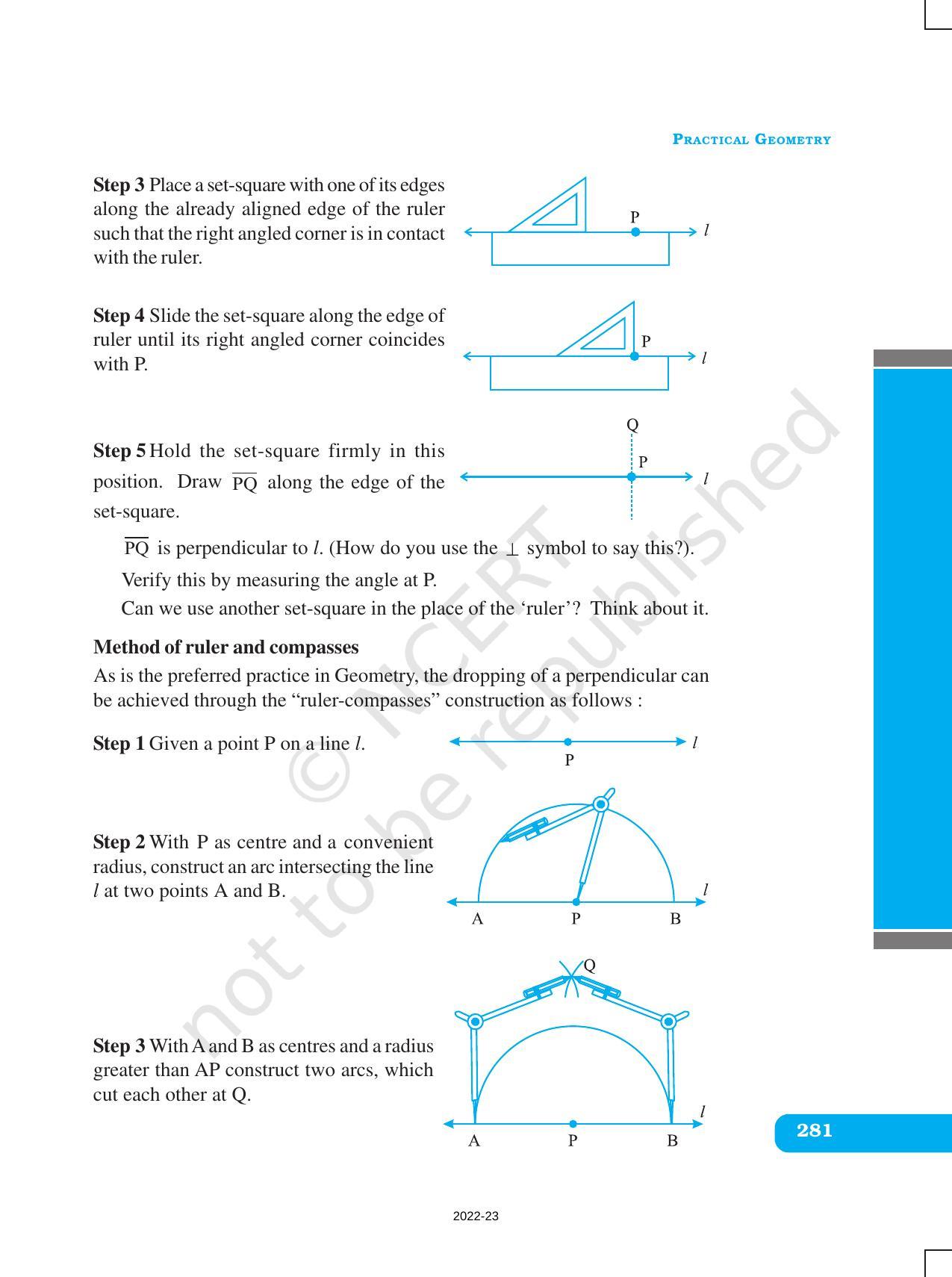 NCERT Book for Class 6 Maths: Chapter 14-Practical Geometry - Page 8