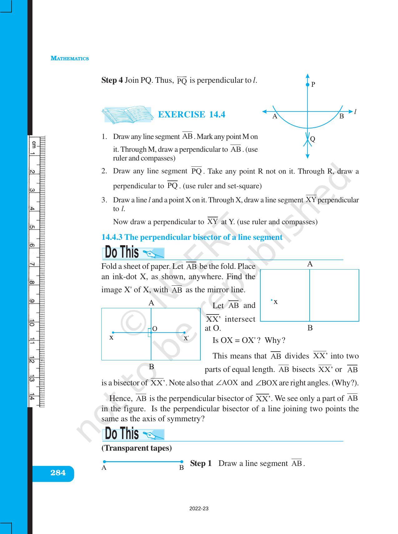 NCERT Book for Class 6 Maths: Chapter 14-Practical Geometry - Page 11