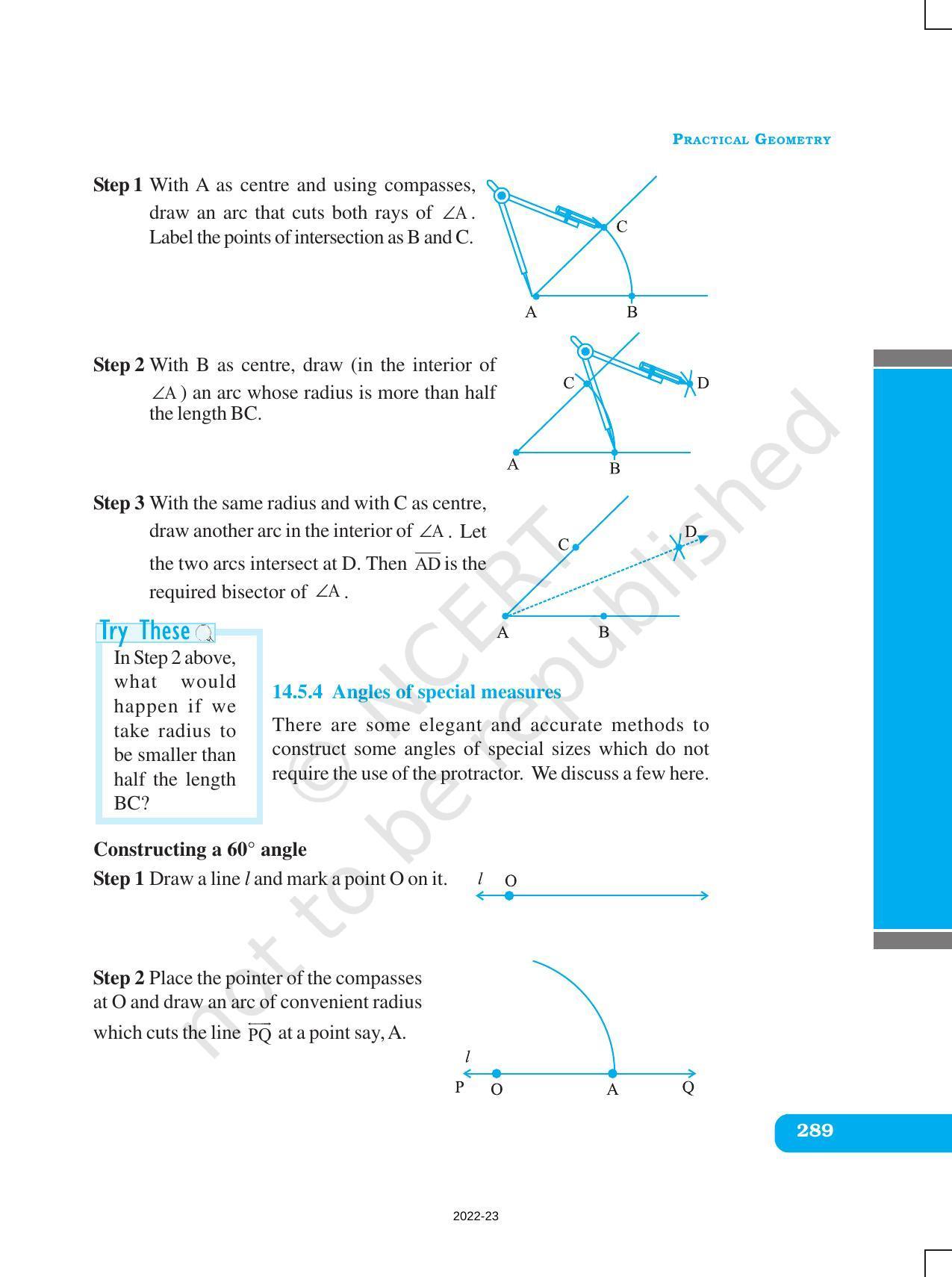 NCERT Book for Class 6 Maths: Chapter 14-Practical Geometry - Page 16