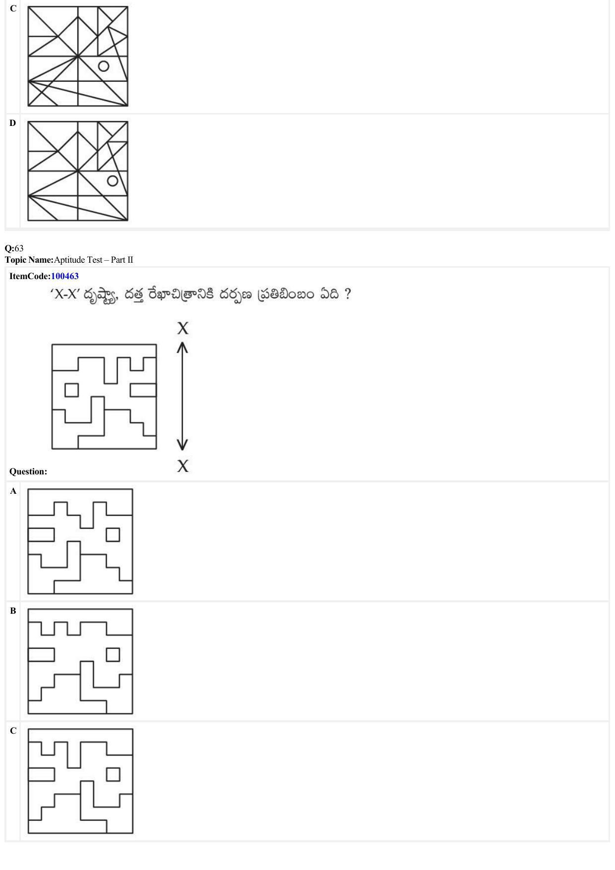 JEE Mains 2022: B Arch & B Planning Telugu (Shift 1) 23-06-2022 Question Paper - Page 22