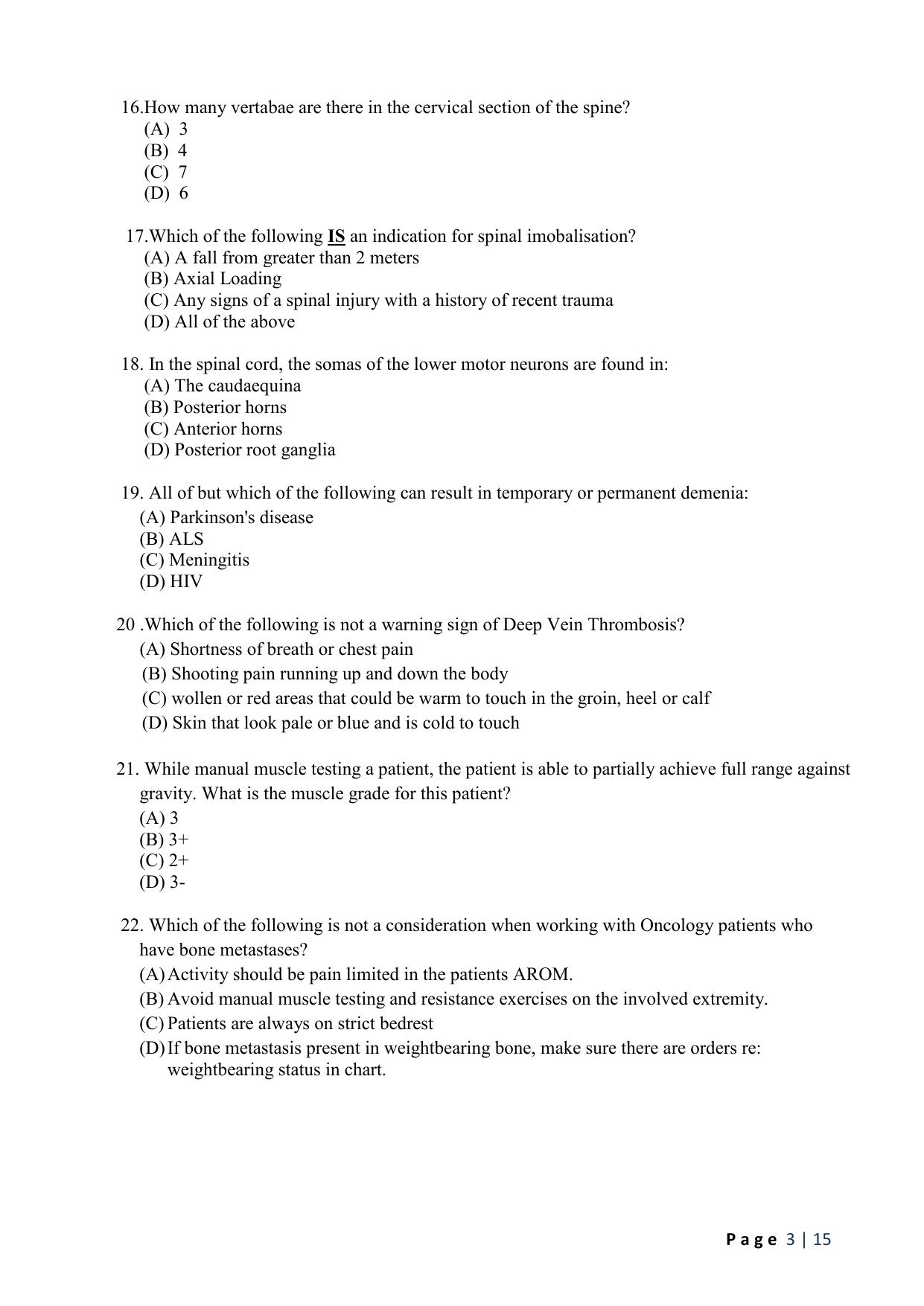 WB JEMAS (PG) MPO 2024 Question Paper - Page 5