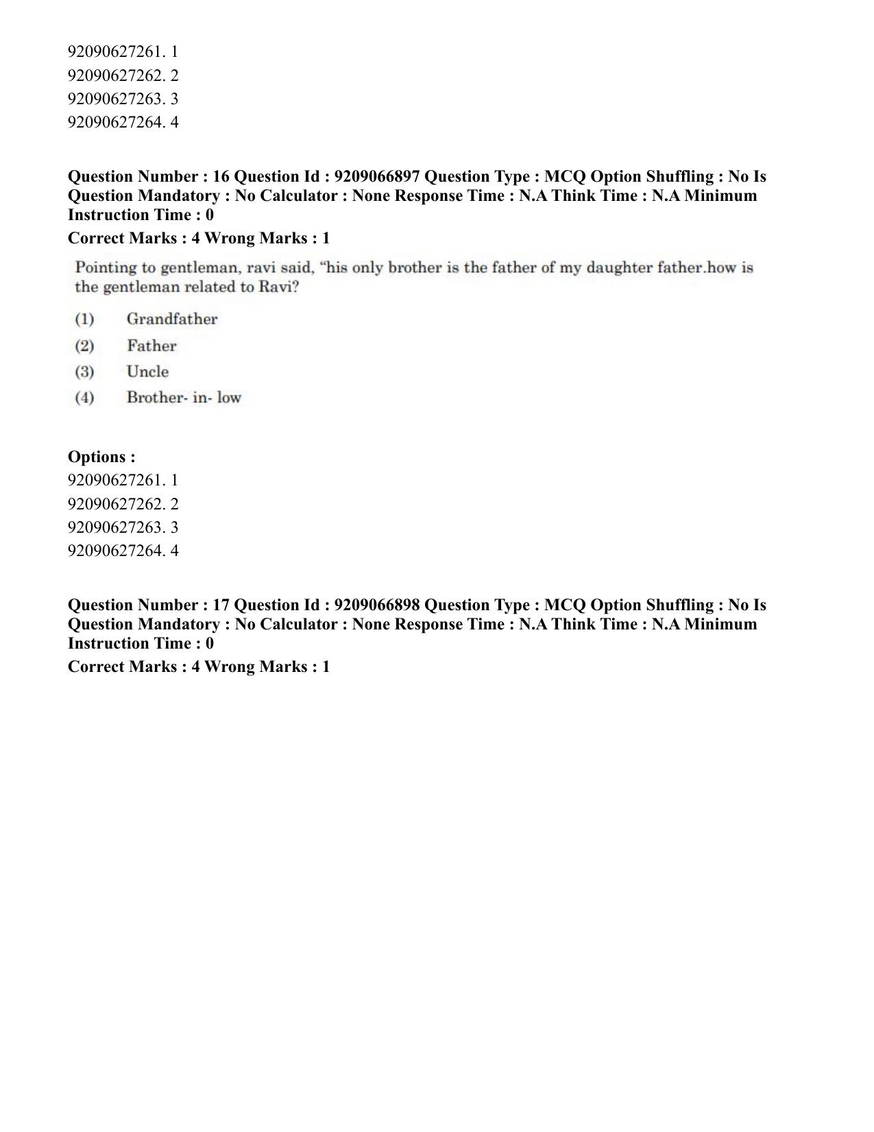 CUET PG 2023: HUQP26 – Rabindra Sangeet (Eng.)-shift 1 (08-06-2023) Question Paper - Page 18
