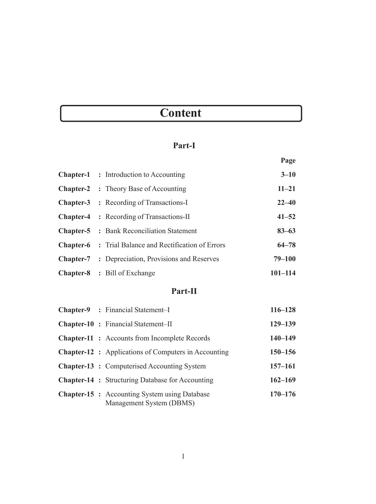Tripura Board Class 11 Accountency Part-I & II English Version Workbooks - Page 5
