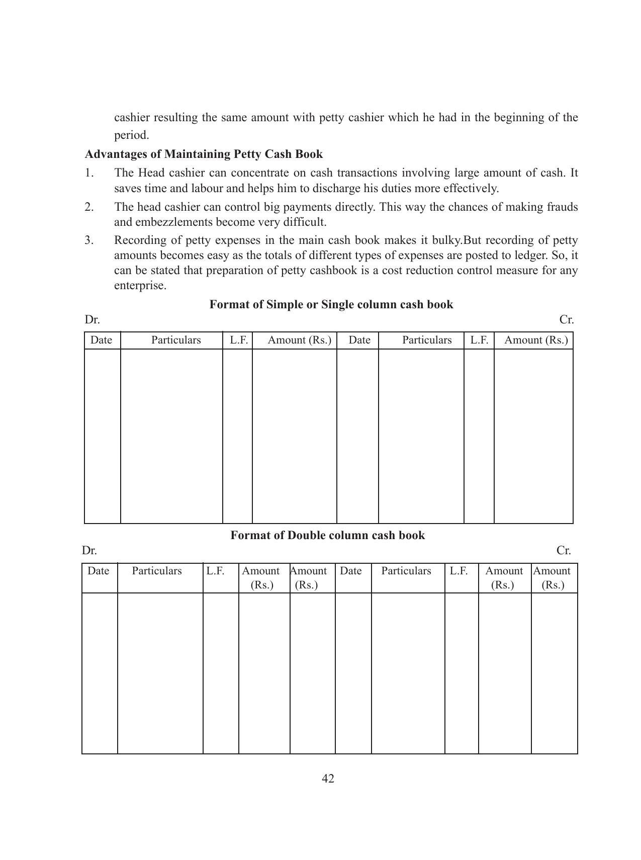 Tripura Board Class 11 Accountency Part-I & II English Version Workbooks - Page 46