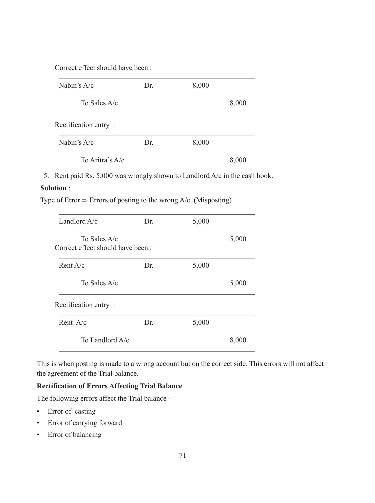 Tripura Board Class 11 Accountency Part-I & II English Version Workbooks - Page 75