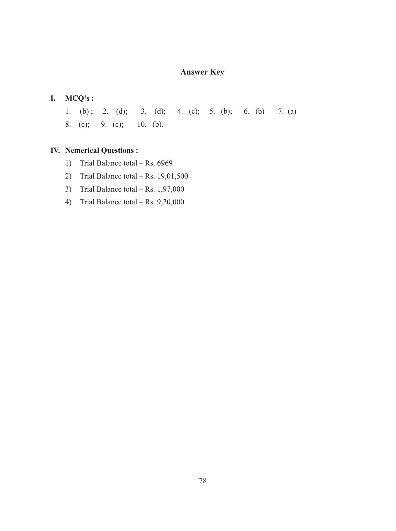 Tripura Board Class 11 Accountency Part-I & II English Version Workbooks - Page 82
