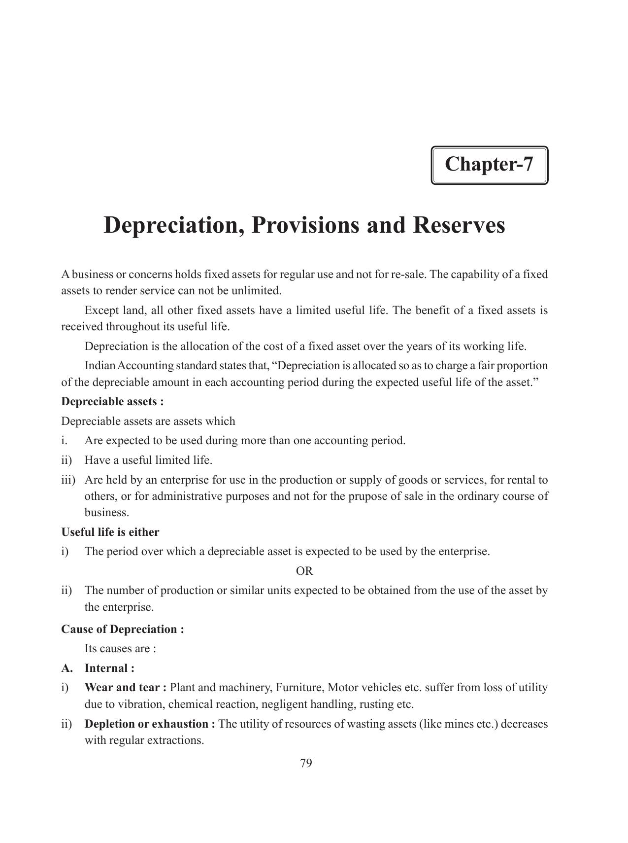 Tripura Board Class 11 Accountency Part-I & II English Version Workbooks - Page 83