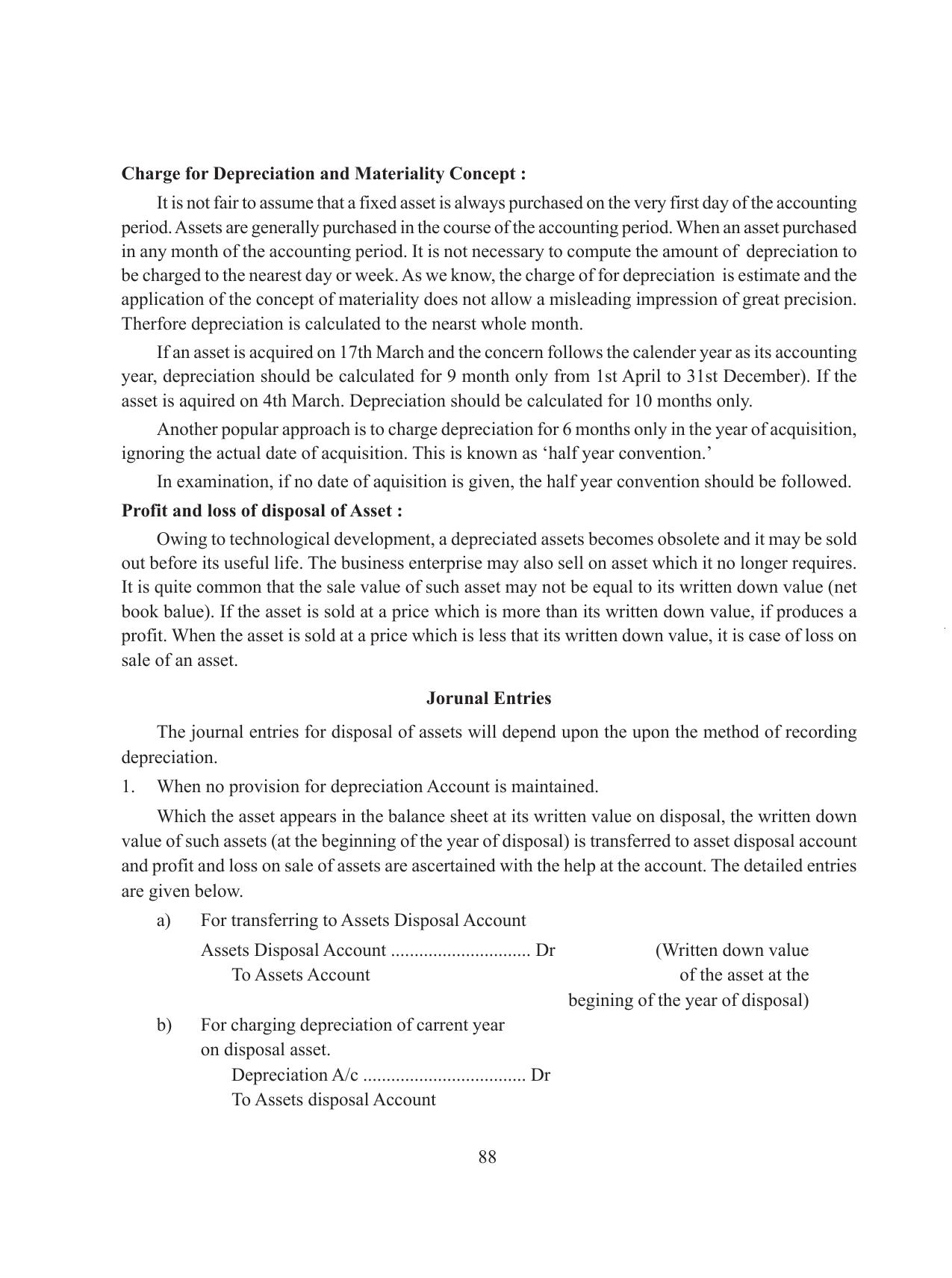 Tripura Board Class 11 Accountency Part-I & II English Version Workbooks - Page 92