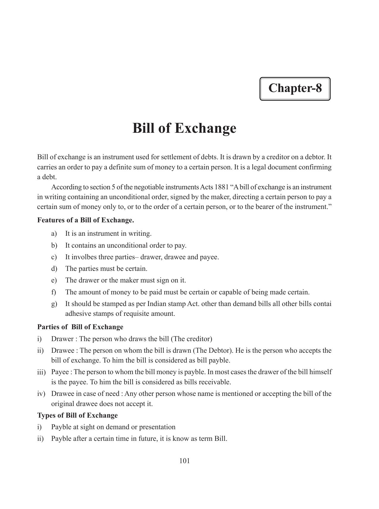 Tripura Board Class 11 Accountency Part-I & II English Version Workbooks - Page 105