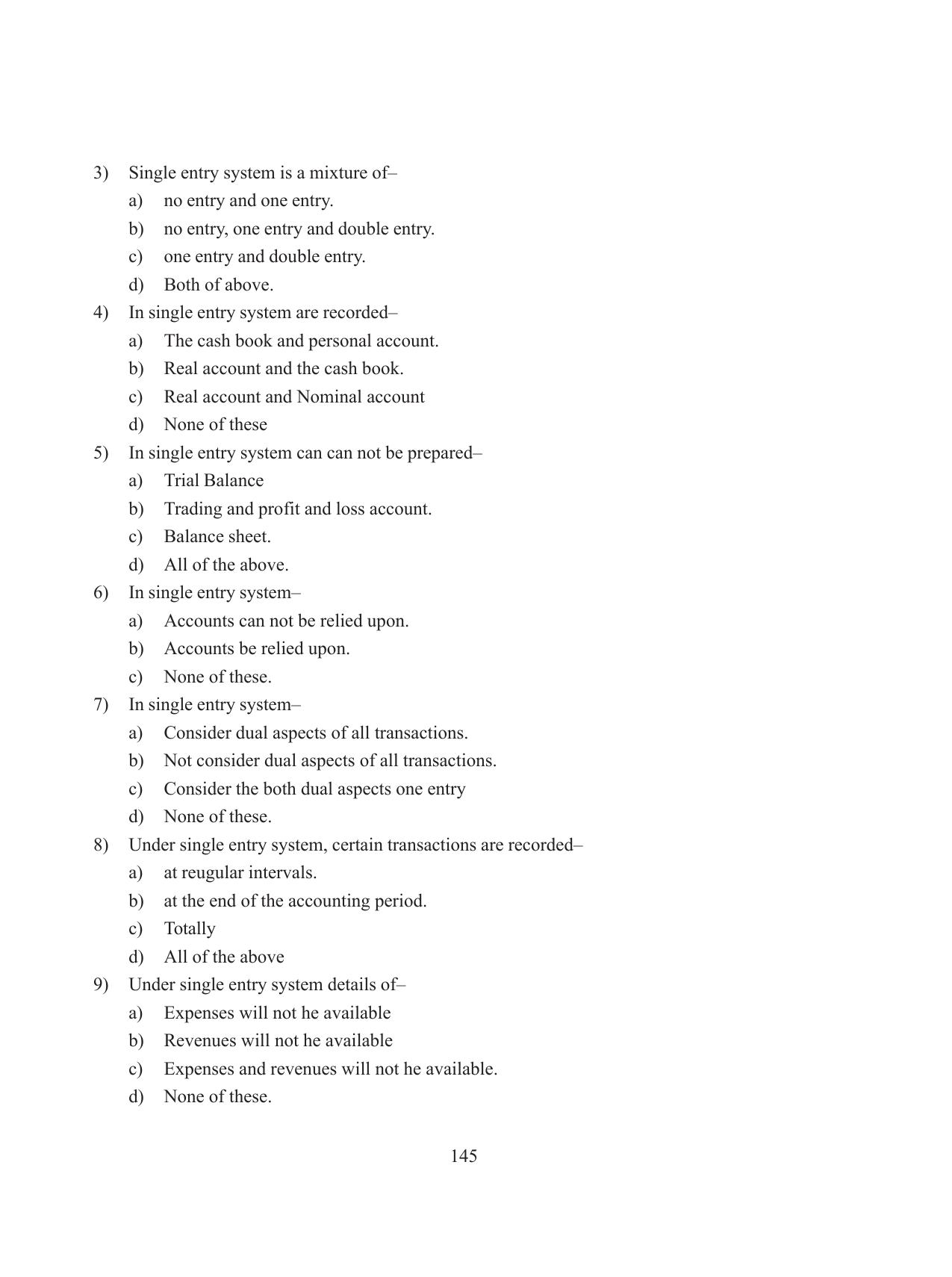 Tripura Board Class 11 Accountency Part-I & II English Version Workbooks - Page 149
