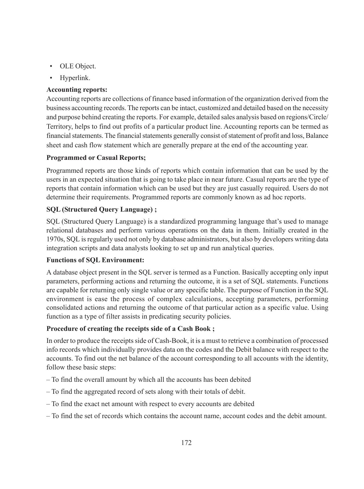 Tripura Board Class 11 Accountency Part-I & II English Version Workbooks - Page 176