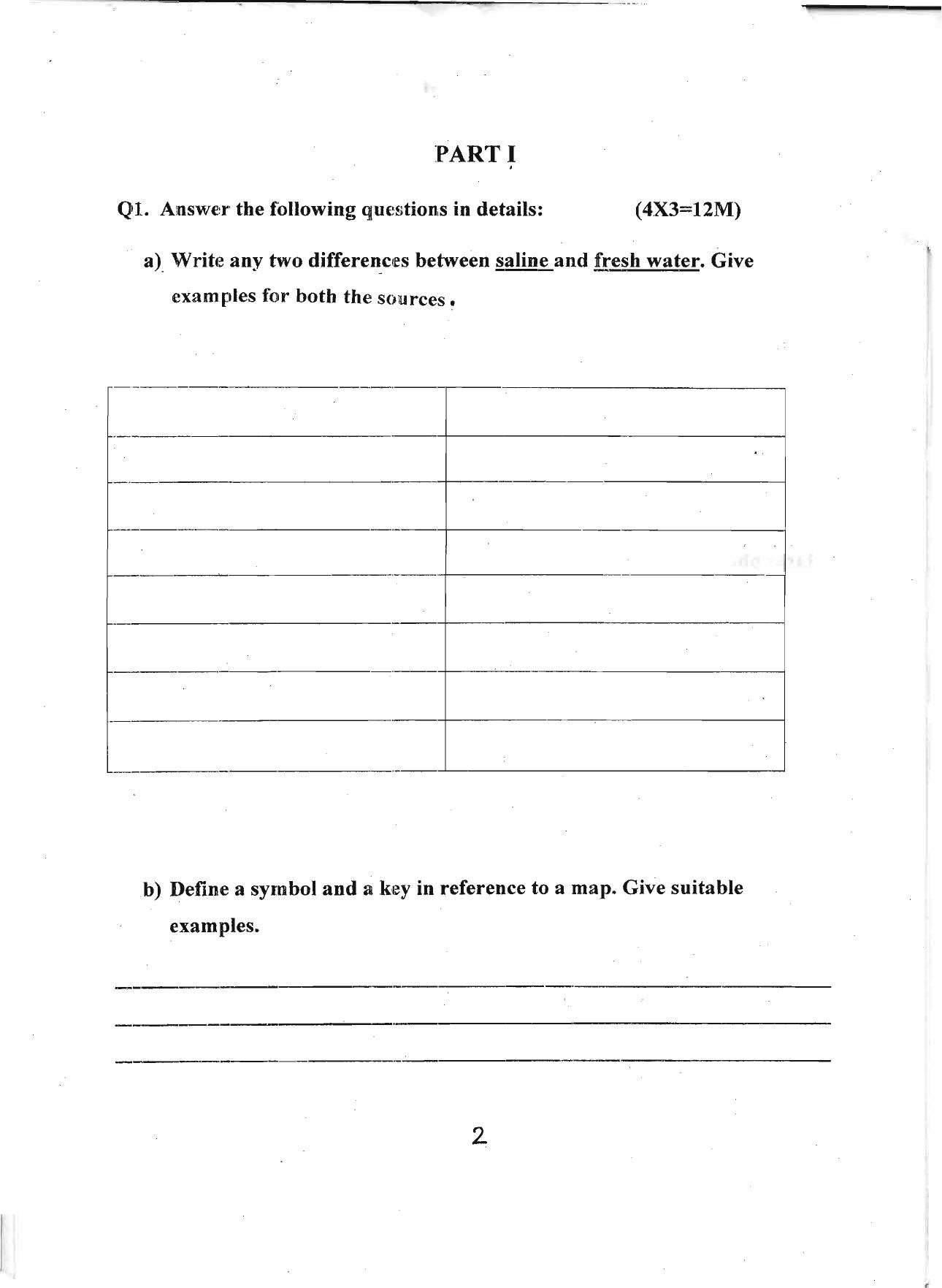 Worksheet for Class 4 Environmental Studies Assignment 15 - Page 2