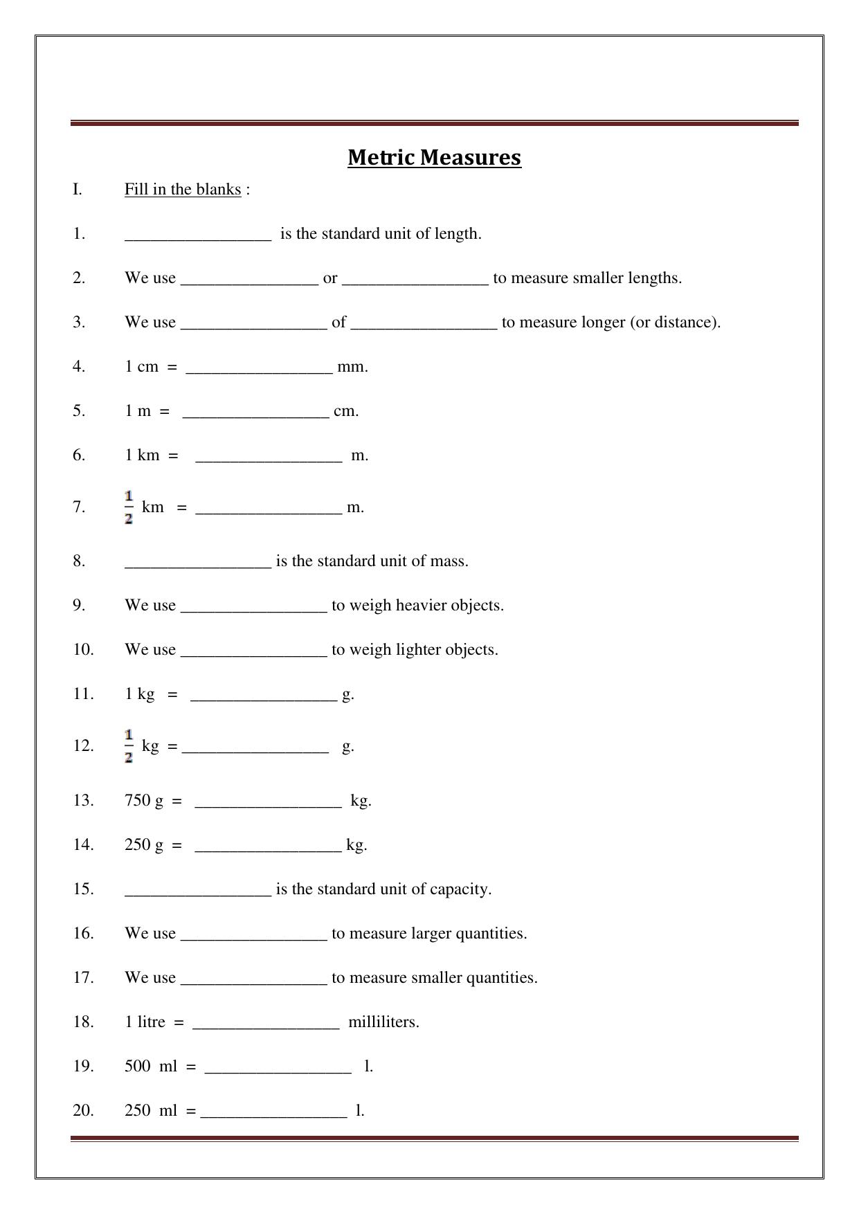 Worksheet for Class 4 Maths Assignment 13 - Page 10