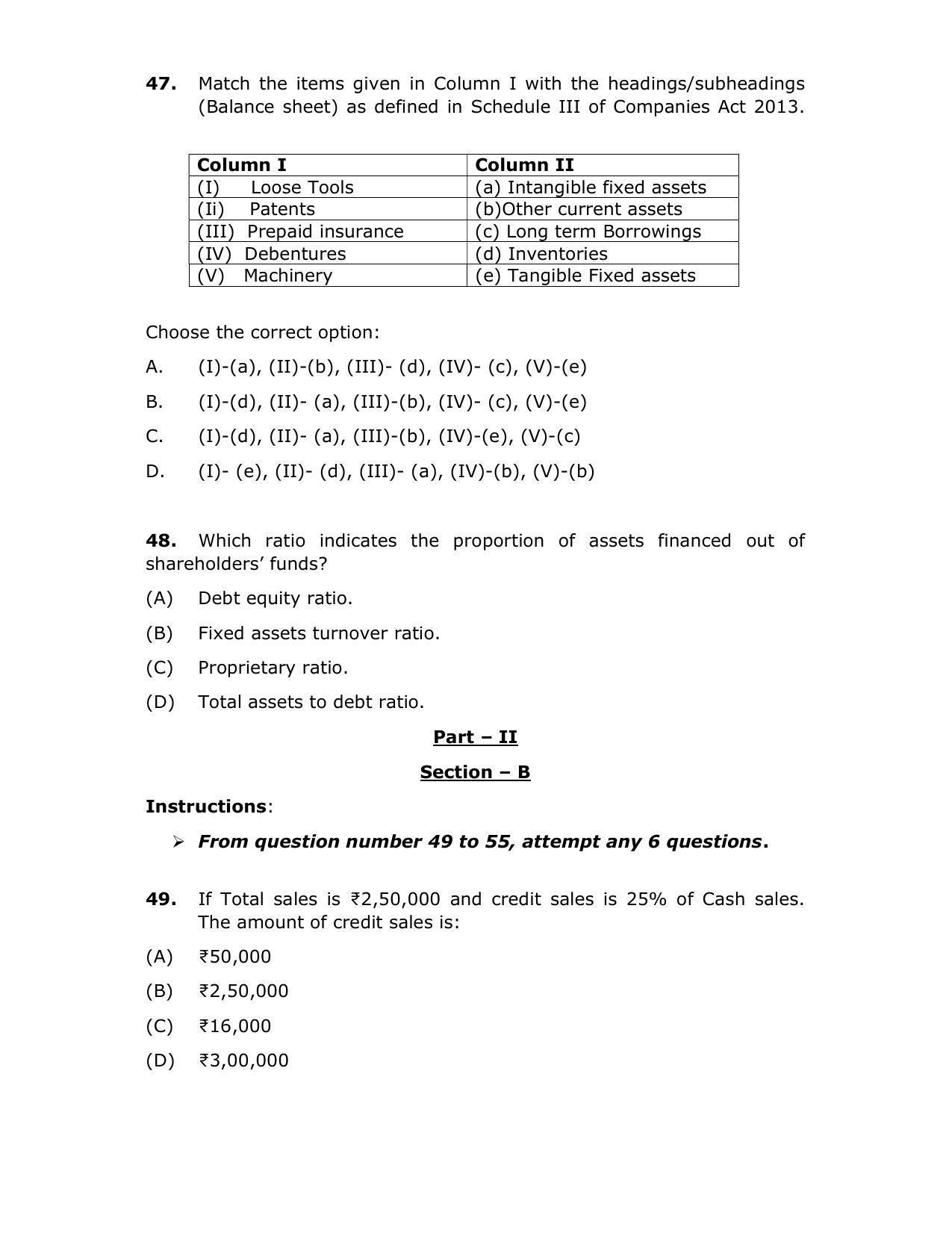 CBSE Class 12th Accountancy Sample Paper 2021-22 - Page 18