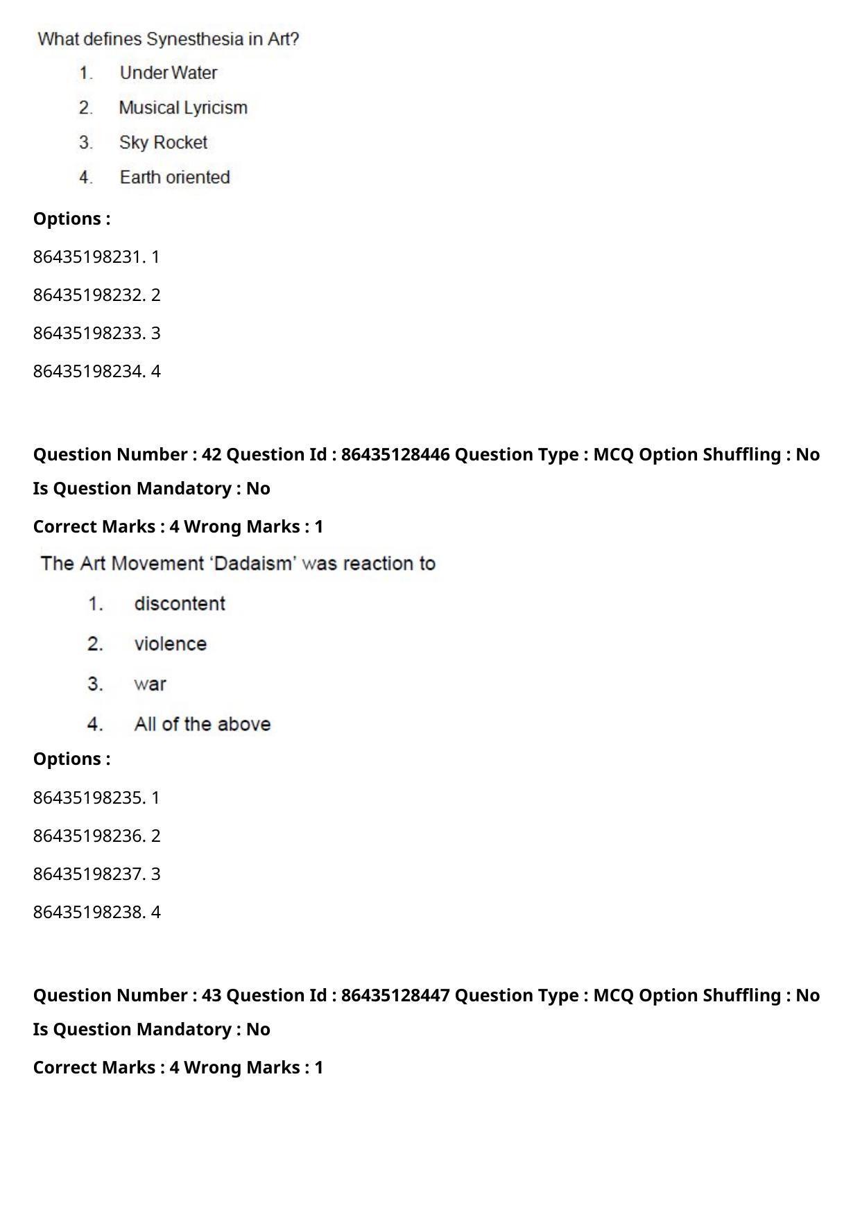 CUET PG 2021 PGQP39 Question Paper - Page 23