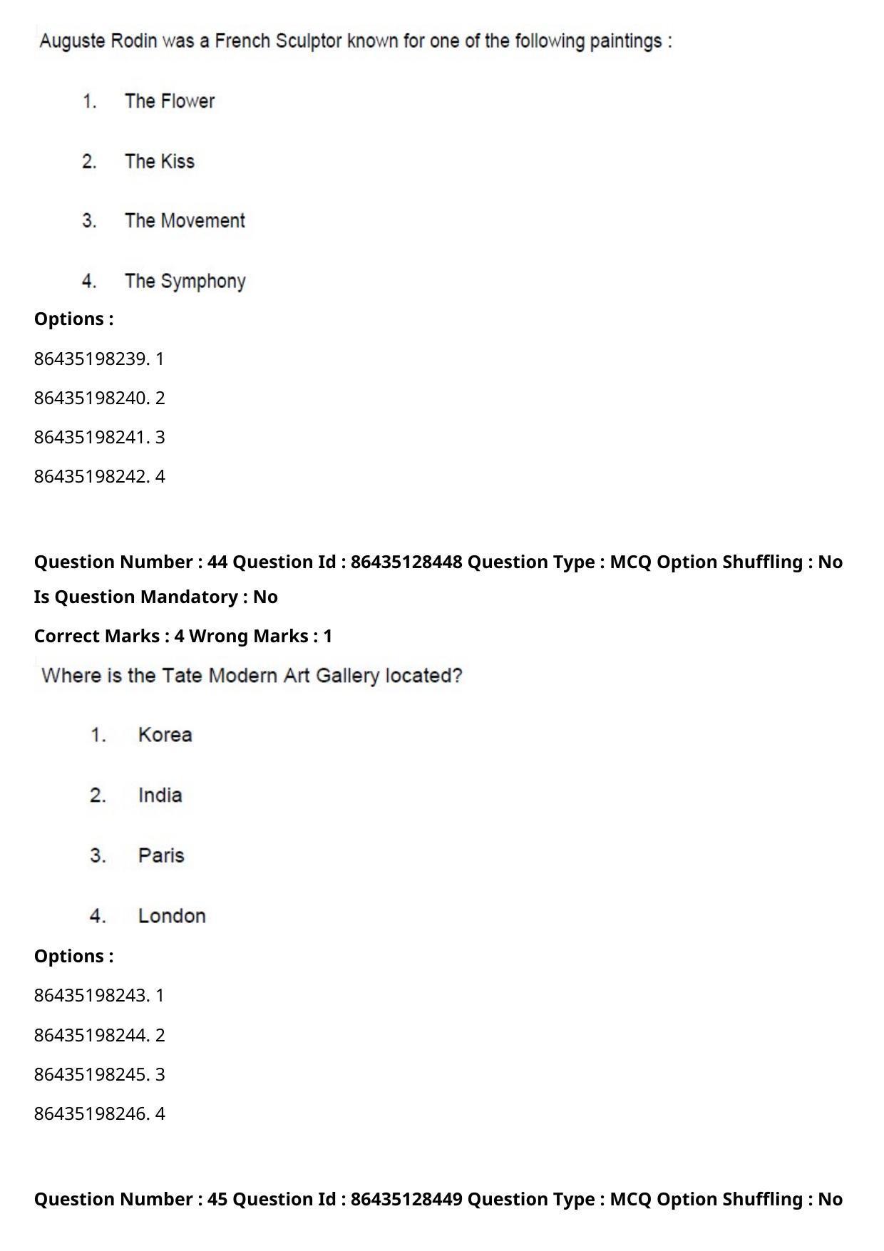 CUET PG 2021 PGQP39 Question Paper - Page 24