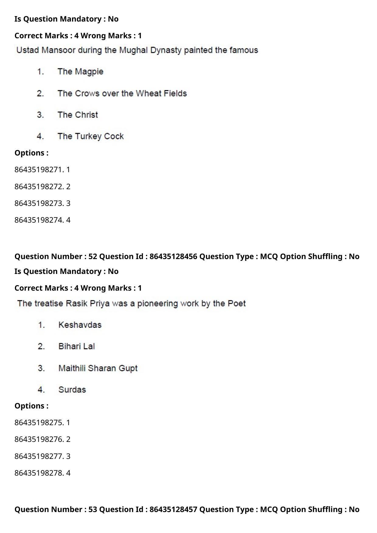 CUET PG 2021 PGQP39 Question Paper - Page 28