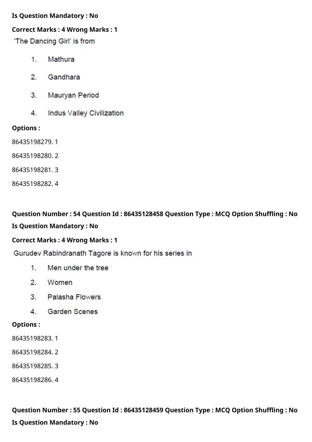 CUET PG 2021 PGQP39 Question Paper - Page 29