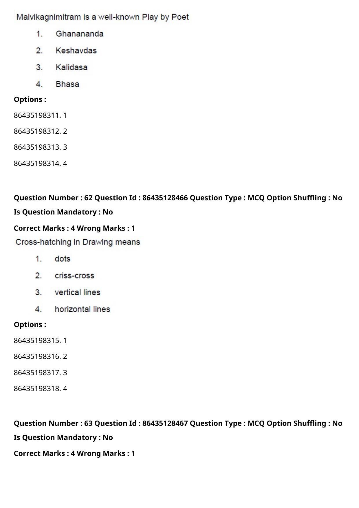 CUET PG 2021 PGQP39 Question Paper - Page 33