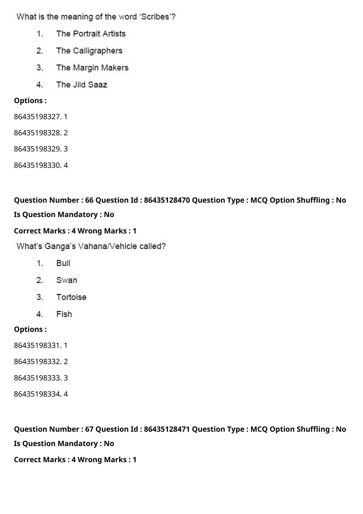 CUET PG 2021 PGQP39 Question Paper - Page 35