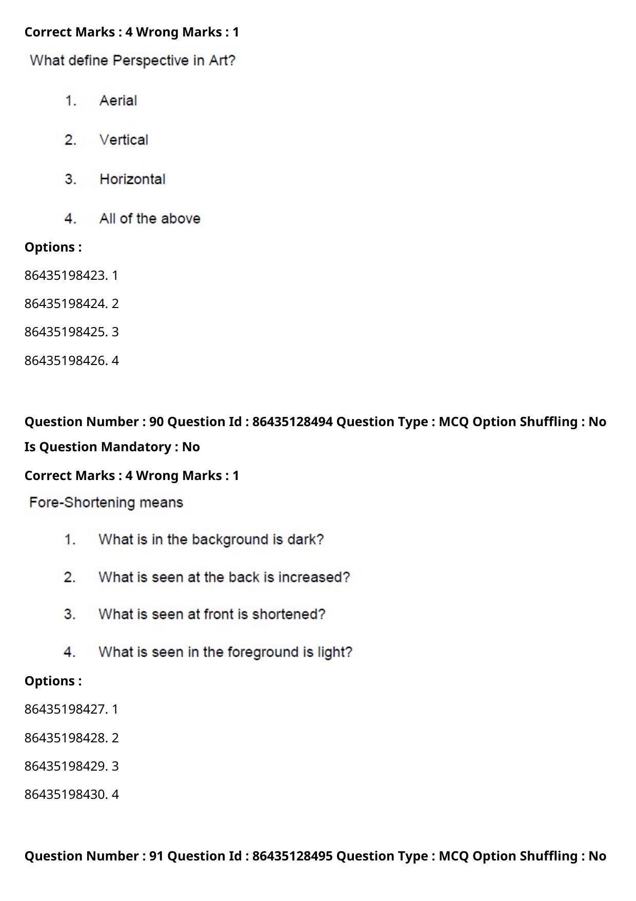 CUET PG 2021 PGQP39 Question Paper - Page 47