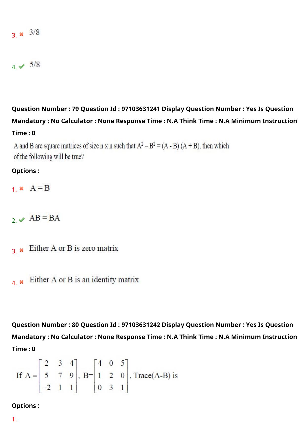 AP RCET 2024 Statistics Question Paper - Page 49