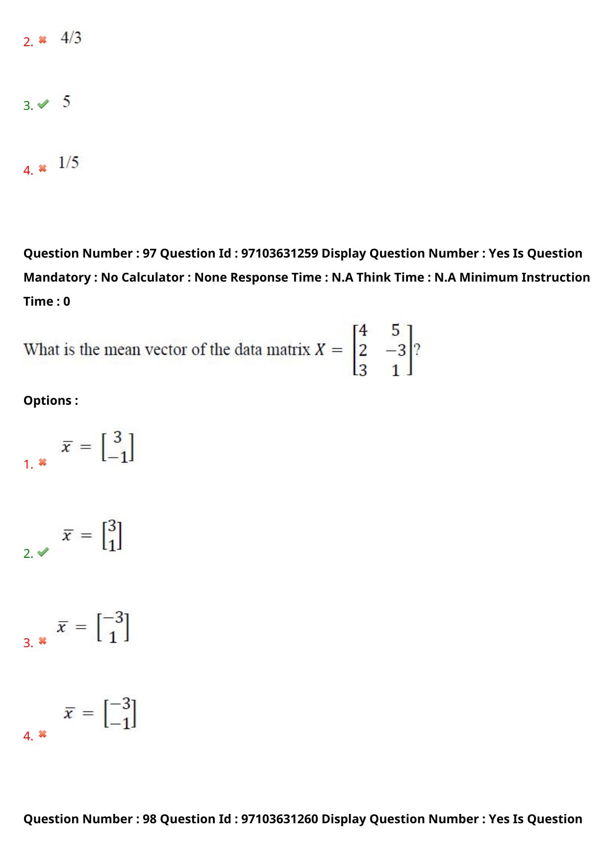 AP RCET 2024 Statistics Question Paper - Page 59